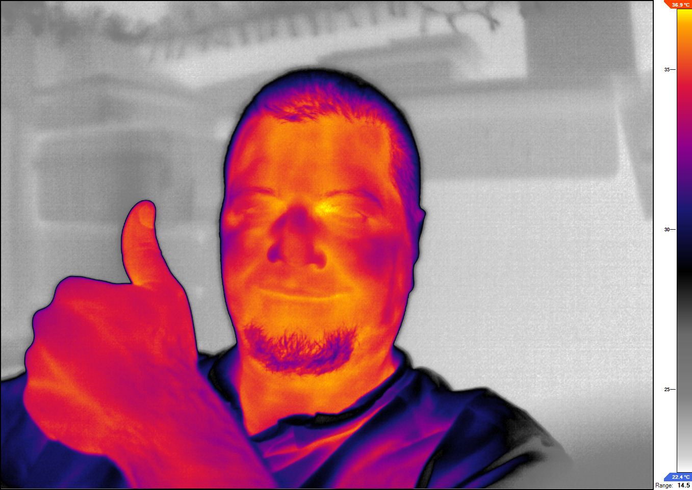 Me in thermal view MeInThermalView